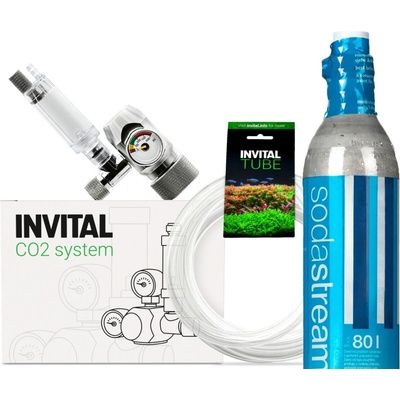 Invital SodaStream CO2 set s lahví – Zboží Dáma