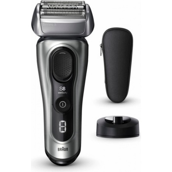 Braun Series 8 8517s Wet&Dry Galvano Silver