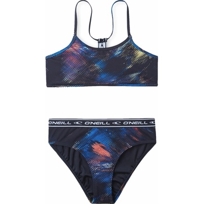 O'Neill Sportclub Active Bikini dievčenské plavky čierna,mix