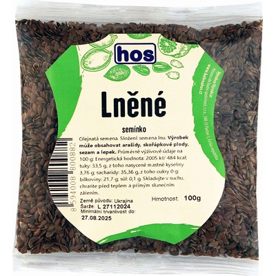 HOS Ľanové semienko 100 g