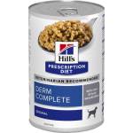 Hill's Hills Prescription Diet Derm Complete - за кучета с хранителни алергии и алергии от околната среда, с ориз и яйца 370gr