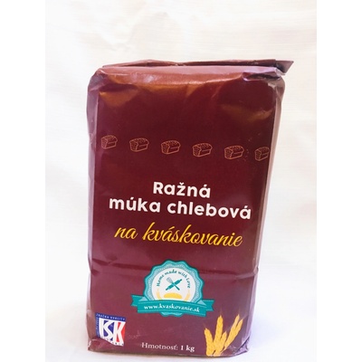 Mlyn trenčan ražná múka chlebová na kváskovanie 1 kg