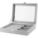 Fuzio Elegant šperkovnica Bethan Šedá