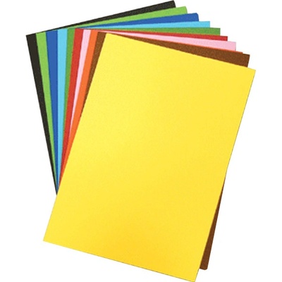 NOTES Karton kreslící A4 225 g - mix barev / 50 archů