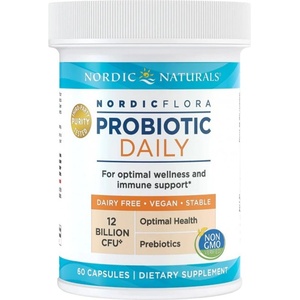 Nordic Naturals Nordic Flora Probiotic Daily | 12 Billion Active Cells [60 капсули]