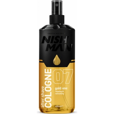 Nishman After Shave Cologne Gold One kolínská voda po holení 400 ml