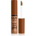NYX Cosmetics Butter Gloss Bling блясък за устни с блестящи частици цвят 04 Pay Me In Gold 8ml