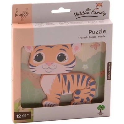 Jouéco the Wildies Family mini puzzle Tiger