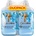 Coccolino Fresh&Soft Blue Splash Концентриран омекотител 136 пранета 2x1700ml (8720181513114)