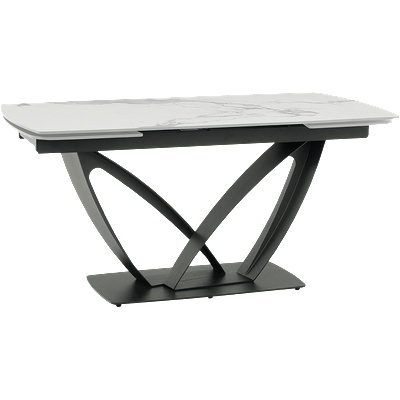 Carmen Разтегателна трапезна маса torun - бяла (3531023)