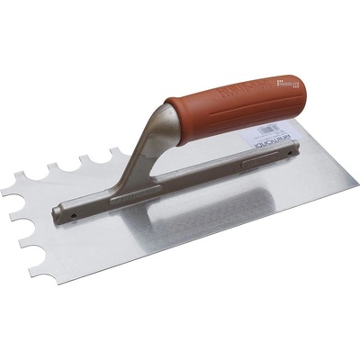 Raimondi Zubové hladítko 280x120mm s půlkulatým zubem 15mm