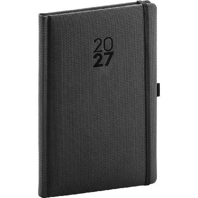 Notique Diamante A5 týdenní 2027 černý