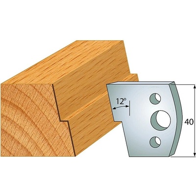 IGM Professional IGM Profil 027 - pár nožov 40x4mm SP F026-027
