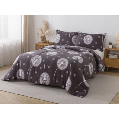 Xpose mušelínové obliečky PÚPAVY Premium sivé 220x200 70x90