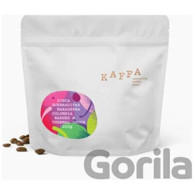 KAFFA Colombia Finca Quebraditas zrnková 200 g