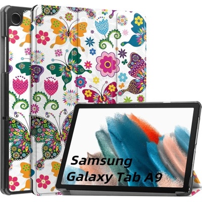 Kалъф Ka Digital за таблет Samsung Galaxy Tab A9 2023, 8, 7 инча, T110 / 115, Пеперуди (KK-SAM-A9-X110-But)
