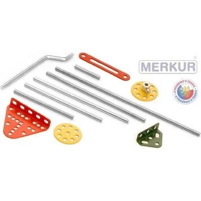 Merkur ND 104 hriadele a ploché kolesá