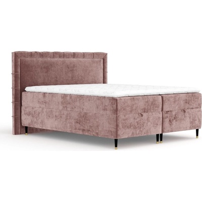 Maison de Reve Розово боксспринг легло с място за съхранение 160x200 cm Voyage - Maison de Rêve (VOYAGE160_MDR_P0_LOT52_M3_LOT52_T15_L5)