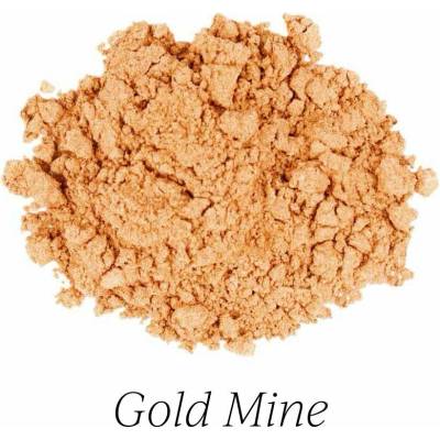 Uoga Uoga Sypké oční stíny s jantarem 741 Gold mine zlatý lesk 1 g