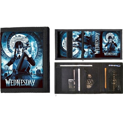 Wednesday Nevermore Academy Series Motive 2 peňaženka