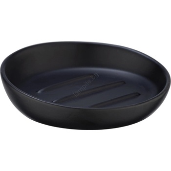 WENKO 23653100 - Сапунерка BADI 11, 5x3 см черна (WE0027)