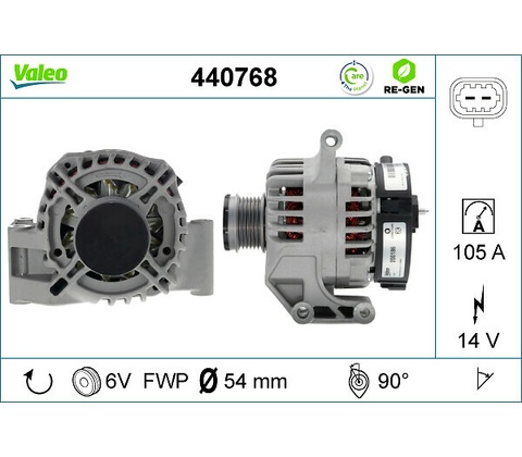 Alternátor VALEO 440768