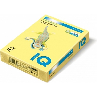 Barevné papíry IQ Color CY39 A4 120 g kanárkově žlutá 250 lst.