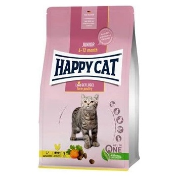 Happy Cat Junior Land Geflugel Drůbež 0,3 kg