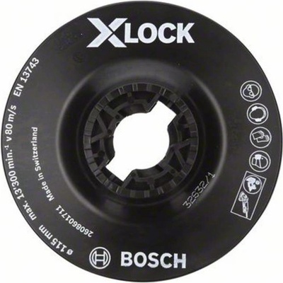Podložka X-LOCK, mäkká, 115 mm Bosch Accessories 2608601711