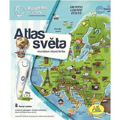 Albi Kouzelné čtení Kniha Atlas světa