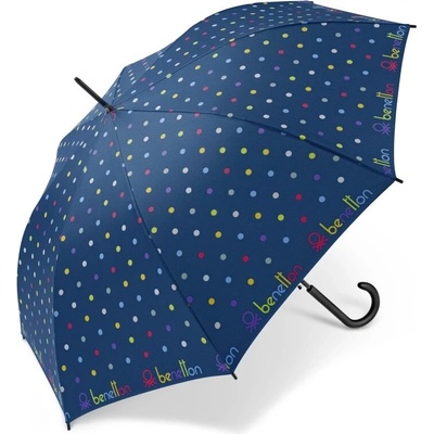Benetton Blue Sapphire deštník automatický modrý