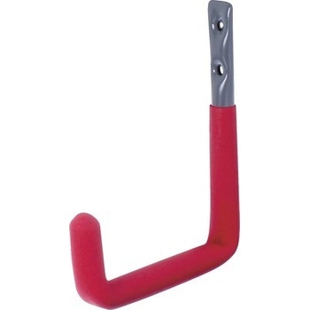 ALBERTS Hák stěnový, lomený, s červeným gumovým povlakem