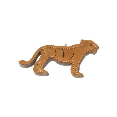 animALL Hračka Tygr malý natural kůže podložená plstí 9 x 20 cm