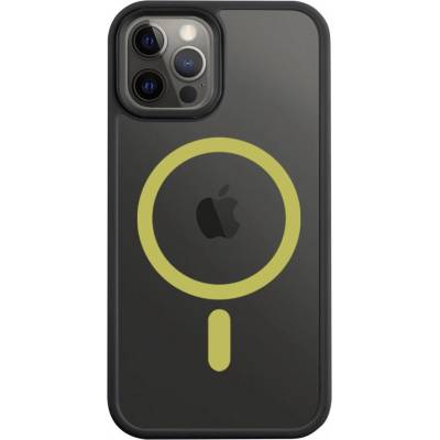 Tactical MagForce Hyperstealth 2.0 Кейс за Apple iPhone 12/12 Pro Black/Yellow Tactical | Zhalt | МЪЖЕ | UNI