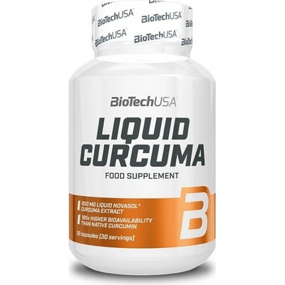 BioTech USA Liquid Curcuma 30 kapsúl