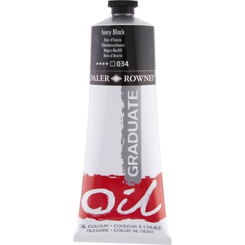 Daler Rowney Graduate Маслена боя Ivory Black 200 ml 1 бр (117200034)