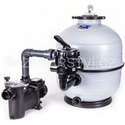 Vágner Pool Filtrační zařízení - KIT MIDI 600, 16 m3/h s čerpadlem Preva