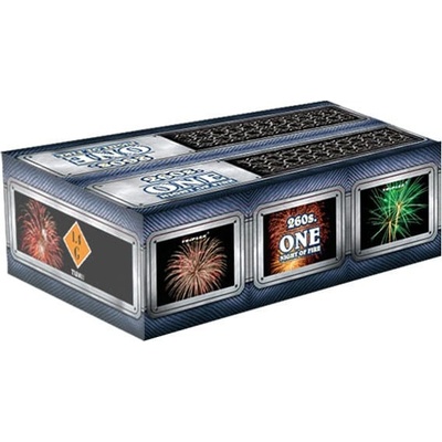Triplex Ohňostroj NIGHT OF FIRE 260-ranná sada ohňostroje pro vlastní odpálení TXB011