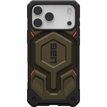 Urban Armor Gear Magsafe Противоударен Калъф за iPhone 17 Pro Max, UAG Monarch Pro Kevlar Case Element Green, Зелен (840283922091)