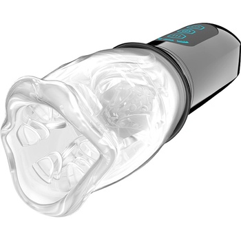 Rimba Toys Orgastobator 05 Male Masturbator Black & Transparent