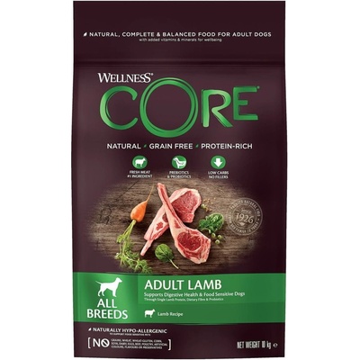 Wellness Core Dog Adult Lamb 10 kg