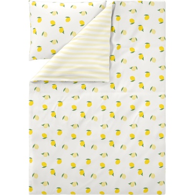 Livarno povlečení z mikrovláknitého saténu citróny 140x200 70x90 – Zbozi.Blesk.cz