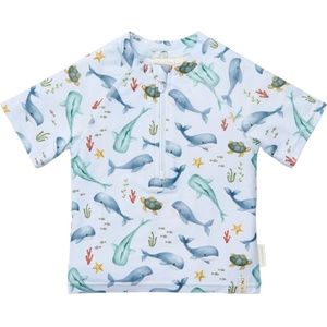 Little Dutch Бебешко горнище на бански Little Dutch - Тениска с къс ръкав, Ocean Multi Colour, 62/68 cm, 2-6 м (CL25038401)