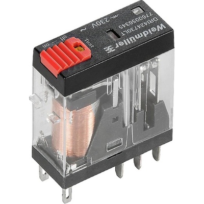 Weidmüller DRI424524LT, 7760056343 zátěžové relé, 250 V/AC, 250 V/DC, 5 A, 20 ks