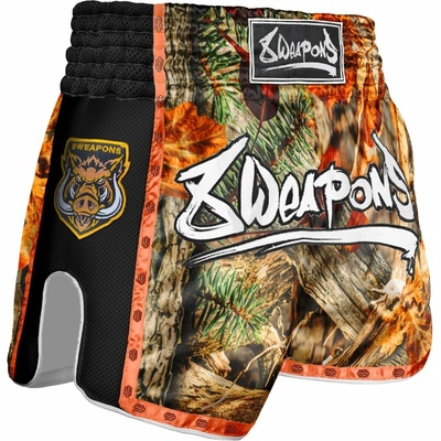 8 Weapons Muay Thai šortky Hunter Autumn Camo