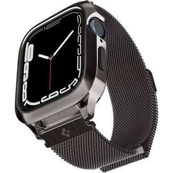 Spigen Metal Fit Pro Graphite Apple Watch 8/7 45 mm ACS04585
