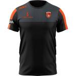 McKeever Sports Юношеска тениска McKeever Sports McKeever Armagh Edge T-Shirt Junior - Charcoal/Black