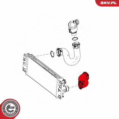 Hadica plniaceho vzduchu ESEN SKV 24SKV823
