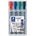 STAEDTLER Маркер Staedtler Lumocolor за флипчарт, заоблен връх 2 мм, асортимент (4) (356 WP4)