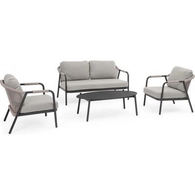 Bizzotto Miravet диван ja60/хаки - комплект 4 с възглавници (0666133)